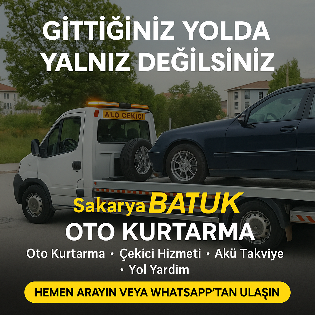 SAKARYA ÇEKİCİ,KURTARICI,KURTARMA,YOL YARDIM,OTO ÇEKİCİ 